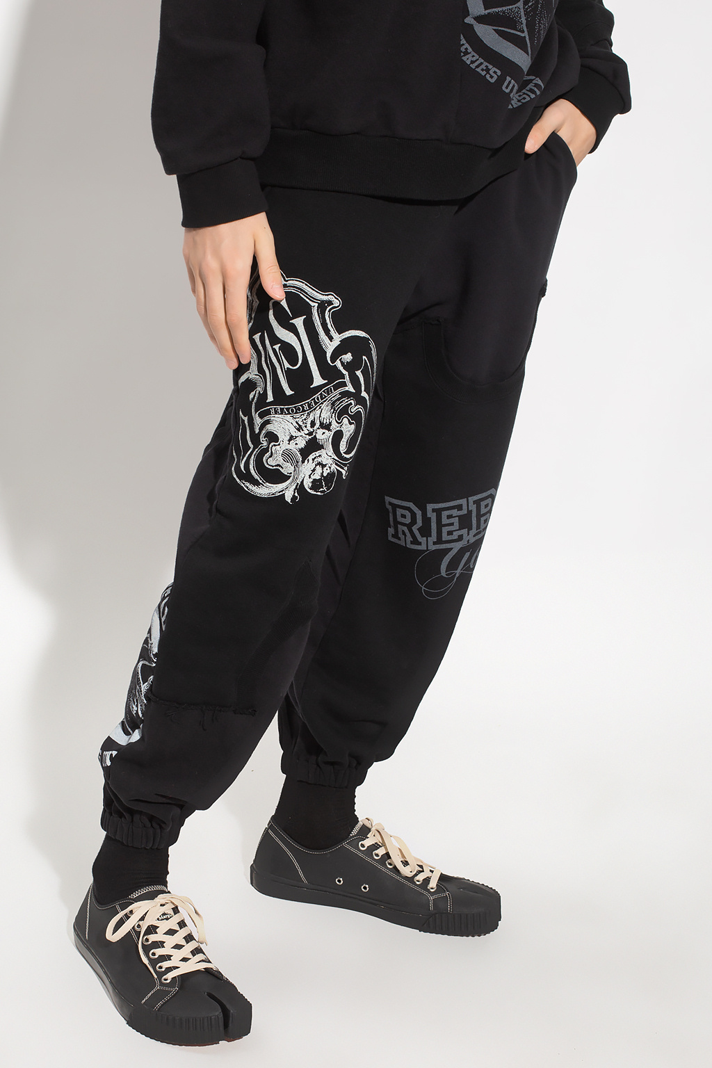 Black Cotton sweatpants Undercover - Vitkac Canada